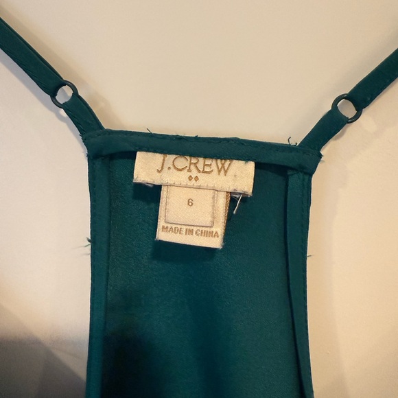 J Crew hunter green camisole - Picture 2 of 3